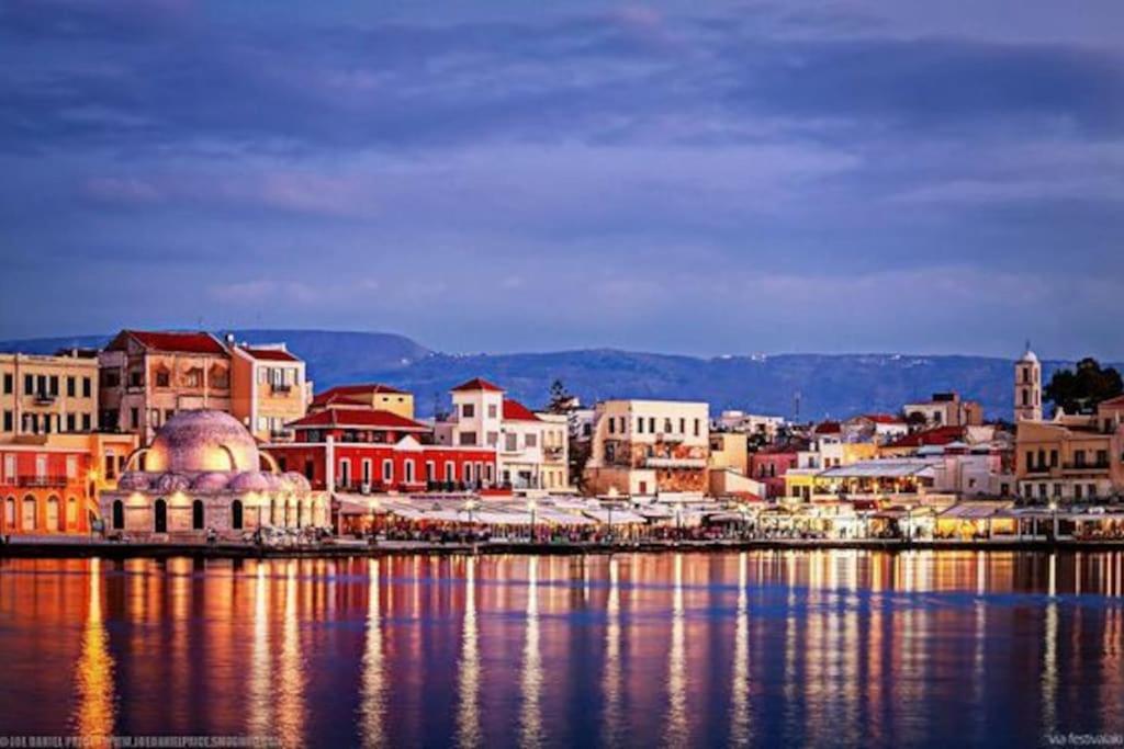 Casa Maria 300 Meters From The Sea Appartement Chania  Buitenkant foto